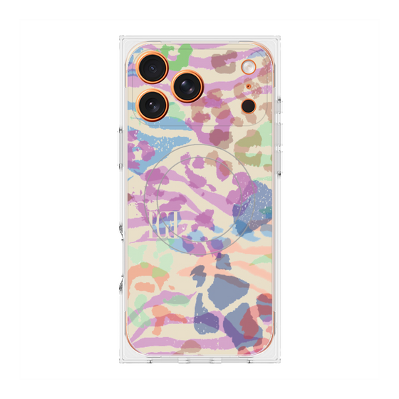 プレミアムスクエアケース with MagSafe［ ELLEgirl - ペイント ］