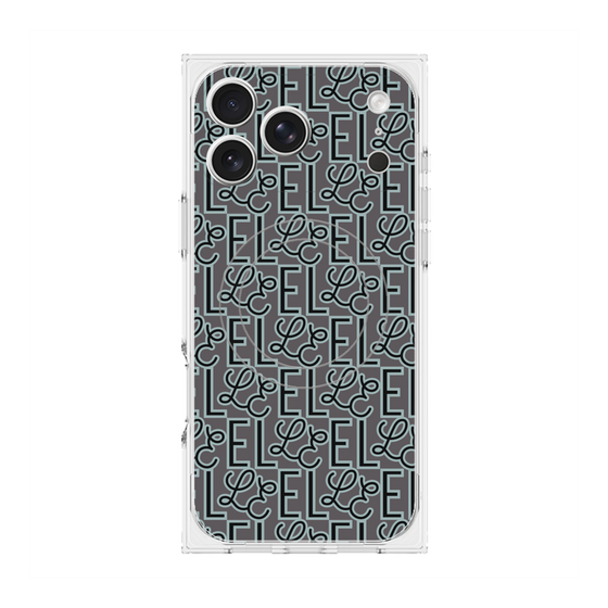 プレミアムスクエアケース with MagSafe［ ELLE - クール ］