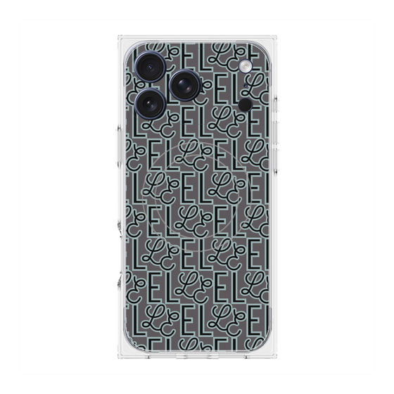 プレミアムスクエアケース with MagSafe［ ELLE - クール ］