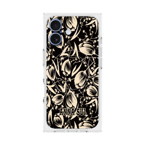 プレミアムスクエアケース with MagSafe［ ANNA SUI - チューリップ ］