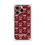 プレミアムスクエアケース with MagSafe［ ANNA SUI - バタフライハーツ - レッド ］