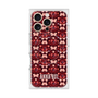 プレミアムスクエアケース with MagSafe［ ANNA SUI - バタフライハーツ - レッド ］