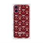 プレミアムスクエアケース with MagSafe［ ANNA SUI - バタフライハーツ - レッド ］