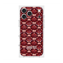 プレミアムスクエアケース with MagSafe［ ANNA SUI - バタフライハーツ - レッド ］