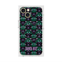 プレミアムスクエアケース with MagSafe［ ANNA SUI - バタフライハーツ - グリーン ］
