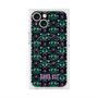 プレミアムスクエアケース with MagSafe［ ANNA SUI - バタフライハーツ - グリーン ］