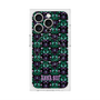 プレミアムスクエアケース with MagSafe［ ANNA SUI - バタフライハーツ - グリーン ］