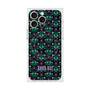 プレミアムスクエアケース with MagSafe［ ANNA SUI - バタフライハーツ - グリーン ］