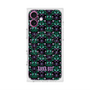 プレミアムスクエアケース with MagSafe［ ANNA SUI - バタフライハーツ - グリーン ］