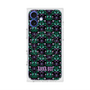 プレミアムスクエアケース with MagSafe［ ANNA SUI - バタフライハーツ - グリーン ］