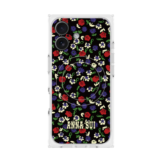 プレミアムスクエアケース with MagSafe［ ANNA SUI - カーネーション ］