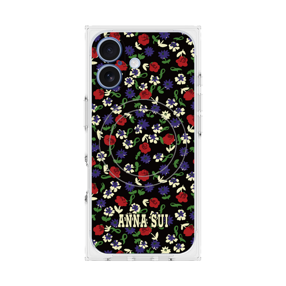 プレミアムスクエアケース with MagSafe［ ANNA SUI - カーネーション ］