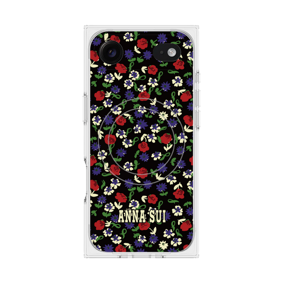 プレミアムスクエアケース with MagSafe［ ANNA SUI - カーネーション ］