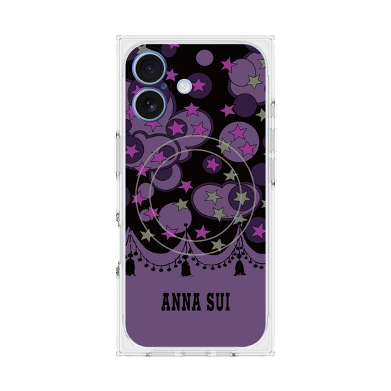 プレミアムスクエアケース with MagSafe［ ANNA SUI - スターズ ］