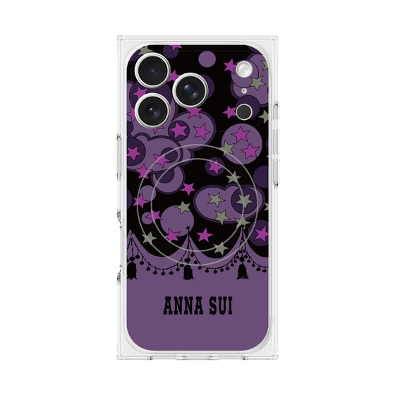 プレミアムスクエアケース with MagSafe［ ANNA SUI - スターズ ］