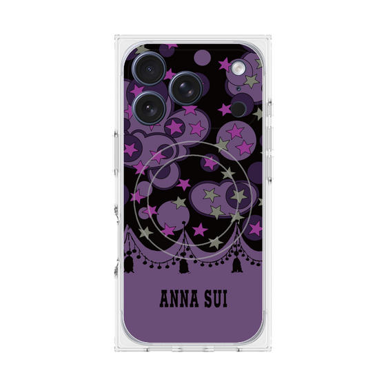 プレミアムスクエアケース with MagSafe［ ANNA SUI - スターズ ］
