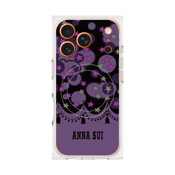 プレミアムスクエアケース with MagSafe［ ANNA SUI - スターズ ］