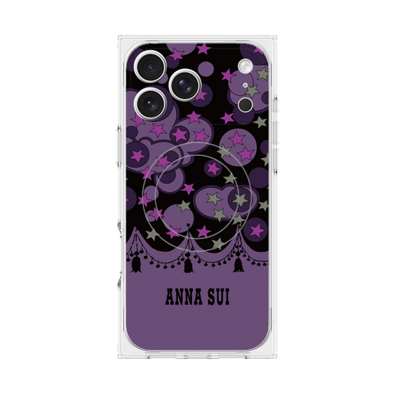 プレミアムスクエアケース with MagSafe［ ANNA SUI - スターズ ］