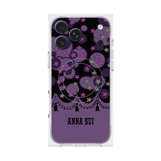 プレミアムスクエアケース with MagSafe［ ANNA SUI - スターズ ］