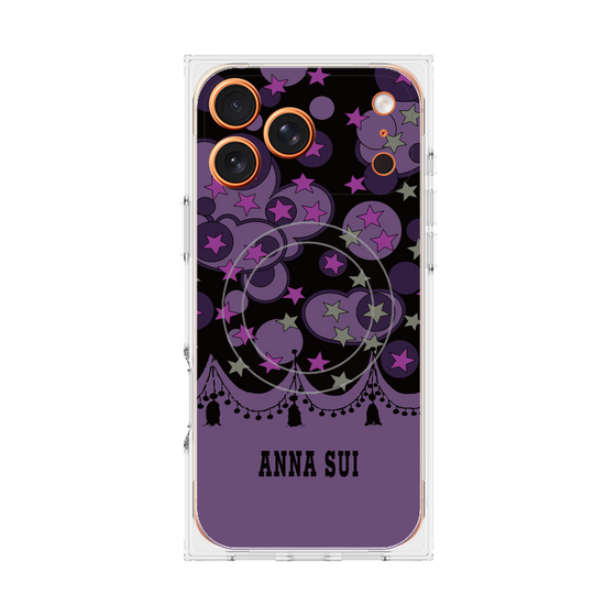 プレミアムスクエアケース with MagSafe［ ANNA SUI - スターズ ］