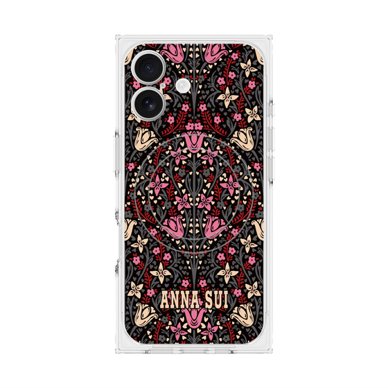 プレミアムスクエアケース with MagSafe［ ANNA SUI - チューリップヌーヴォー ］