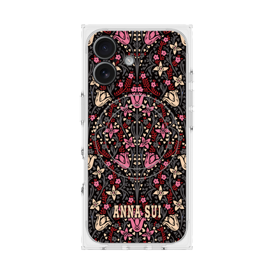 プレミアムスクエアケース with MagSafe［ ANNA SUI - チューリップヌーヴォー ］