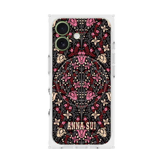 プレミアムスクエアケース with MagSafe［ ANNA SUI - チューリップヌーヴォー ］