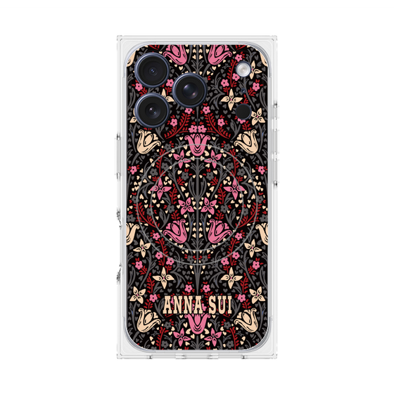 プレミアムスクエアケース with MagSafe［ ANNA SUI - チューリップヌーヴォー ］