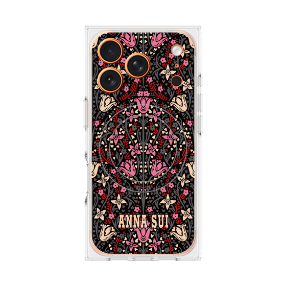 プレミアムスクエアケース with MagSafe［ ANNA SUI - チューリップヌーヴォー ］