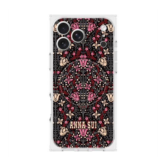 プレミアムスクエアケース with MagSafe［ ANNA SUI - チューリップヌーヴォー ］