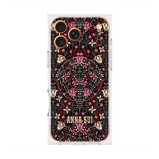 プレミアムスクエアケース with MagSafe［ ANNA SUI - チューリップヌーヴォー ］