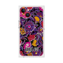 プレミアムスクエアケース with MagSafe［ ANNA SUI - ガーデンフワラー - マゼンタ ］