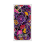 プレミアムスクエアケース with MagSafe［ ANNA SUI - ガーデンフワラー - マゼンタ ］