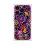 プレミアムスクエアケース with MagSafe［ ANNA SUI - ガーデンフワラー - マゼンタ ］