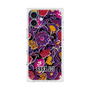 プレミアムスクエアケース with MagSafe［ ANNA SUI - ガーデンフワラー - マゼンタ ］