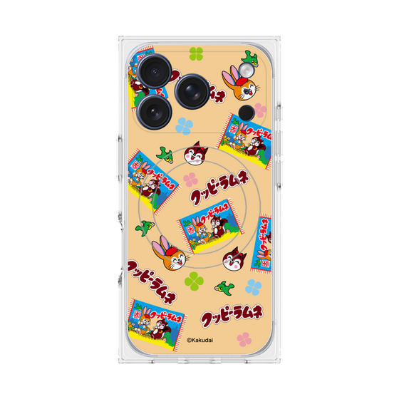 プレミアムスクエアケース with MagSafe［ クッピーラムネ - ポップ ］