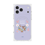 プレミアムスクエアケース with MagSafe［ クピラムフレンズ - フラワー ］
