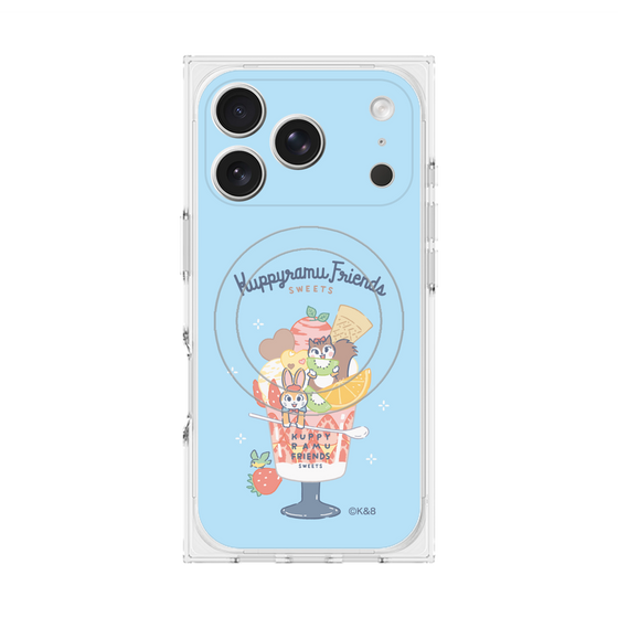プレミアムスクエアケース with MagSafe［ クピラムフレンズ - スイーツ ］