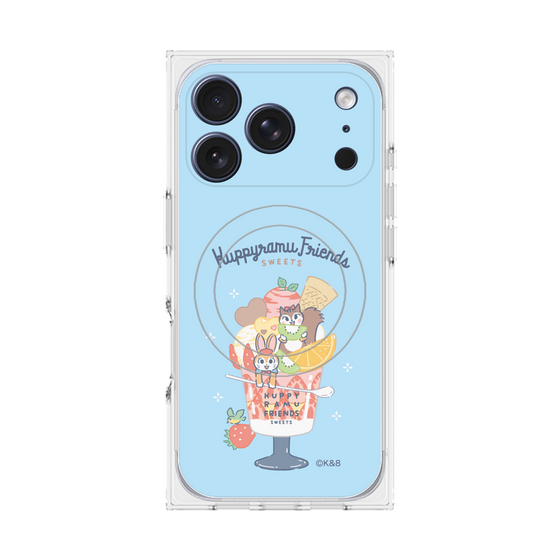 プレミアムスクエアケース with MagSafe［ クピラムフレンズ - スイーツ ］