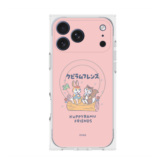 プレミアムスクエアケース with MagSafe［ クピラムフレンズ - フレンズ ］