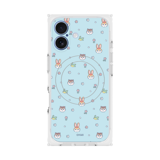 プレミアムスクエアケース with MagSafe［ クピラムフレンズ - イラスト ］