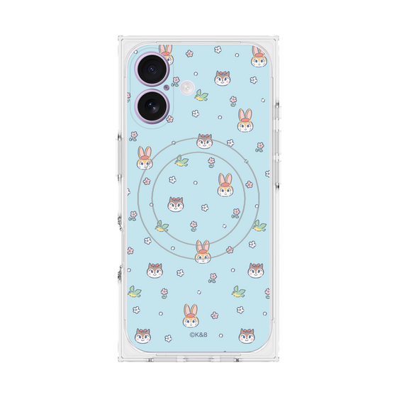 プレミアムスクエアケース with MagSafe［ クピラムフレンズ - イラスト ］