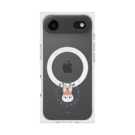 プレミアムスクエアケース with MagSafe［ クピラムフレンズ - ロゴ - クッピー ］