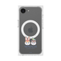 プレミアムスクエアケース with MagSafe［ クピラムフレンズ - ロゴ - クッピー ］