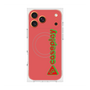 プレミアムスクエアケース with MagSafe［ オリジナル - CASEPLAYロゴタイプ - レッド ］
