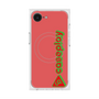 プレミアムスクエアケース with MagSafe［ オリジナル - CASEPLAYロゴタイプ - レッド ］
