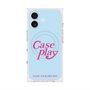 プレミアムスクエアケース with MagSafe［ オリジナル - ENJOY YOUR OWN DAY - ライトブルー ］