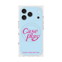 プレミアムスクエアケース with MagSafe［ オリジナル - ENJOY YOUR OWN DAY - ライトブルー ］