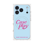 プレミアムスクエアケース with MagSafe［ オリジナル - ENJOY YOUR OWN DAY - ライトブルー ］