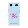 プレミアムスクエアケース with MagSafe［ オリジナル - ENJOY YOUR OWN DAY - ライトブルー ］